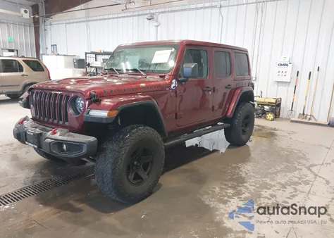 2021 Jeep Wrangler Unlimited Rubicon 4X4 z USA, uszkodzony, nr VIN 1C4HJXFG8MW550370